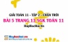 Bài 5 trang 13 Toán 11 tập 2 Chân trời sáng tạo: Ứng Dụng Hàm Số Mũ